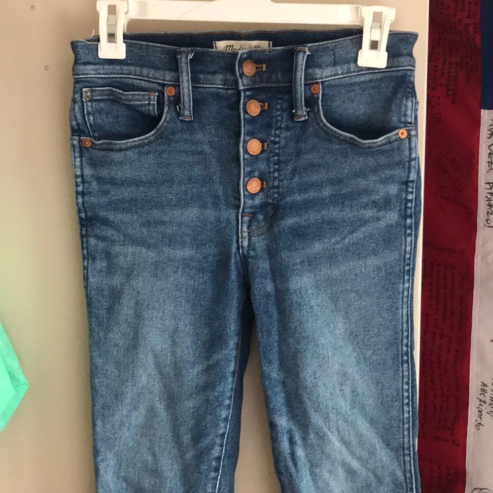 Madewell 10” High Rise Skinny